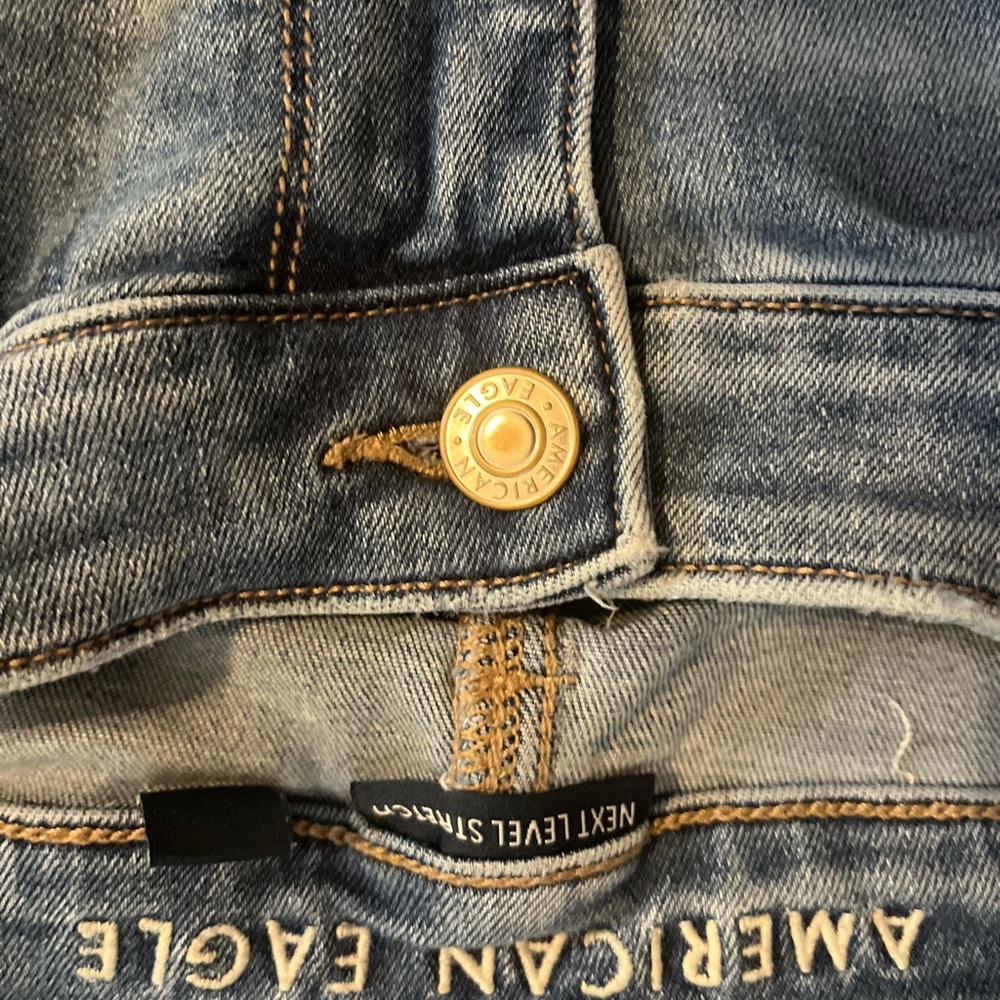 American Eagle High Rise Next Level Stretch Skinny Jeans - Picture 6 of 7